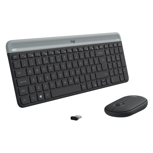 Logitech Wireless Keyboard and Mouse Combo MK470 (GRAPHITE) 2-Year Limited Hardware warranty