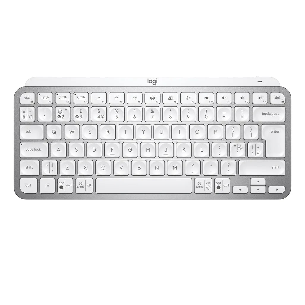 920-010499 - LOGI MX KEYS MINI  Wireless Illuminated Keyboard - Pale Grey