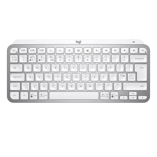 920-010499 - LOGI MX KEYS MINI  Wireless Illuminated Keyboard - Pale Grey