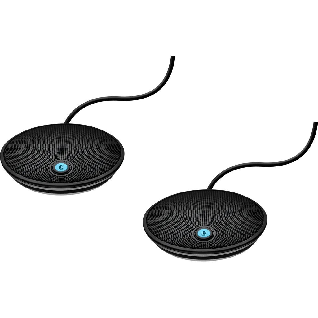 989-000171 -Logitech VC Expansion Microphone  for use with Group  expand conversation area from 6m to 8 5m  BT  wireless and NFC