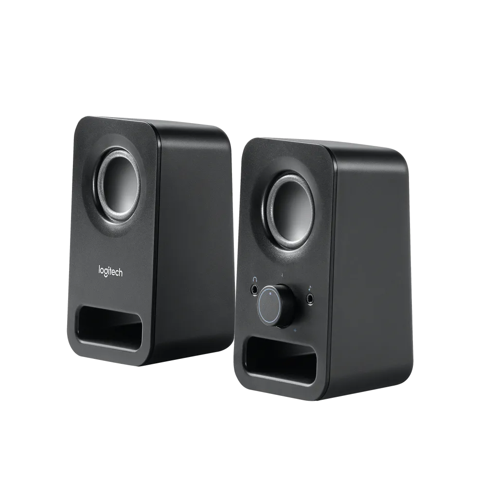 980-000814 - Logitech Desktop Speakers Z150 Multimedia mini Speakers Midnight Black 1 speaker 6 watts audio device with 3.5mm