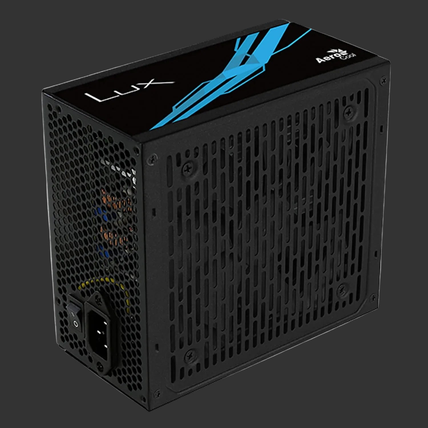 Aerocool LUX Bronze 650W PSU - ATX 24 PIN; 1x 4+4PIN CPU; 5x SATA; 4x PATA; 2x PCIe 6+2PIN.