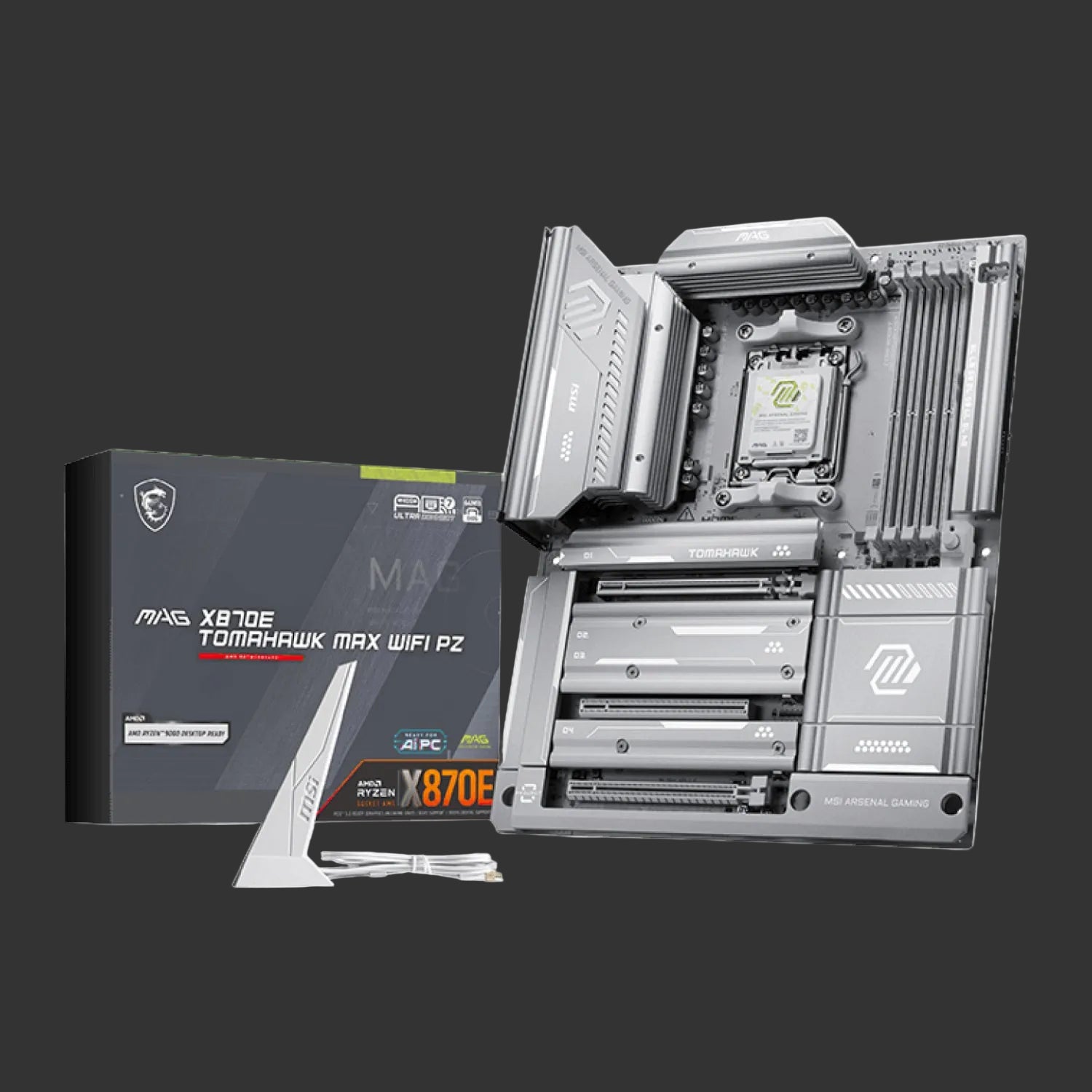 MSI MAG X870E TOMAHAWK MAX WIFI PZ AM5 ATX Motherboard