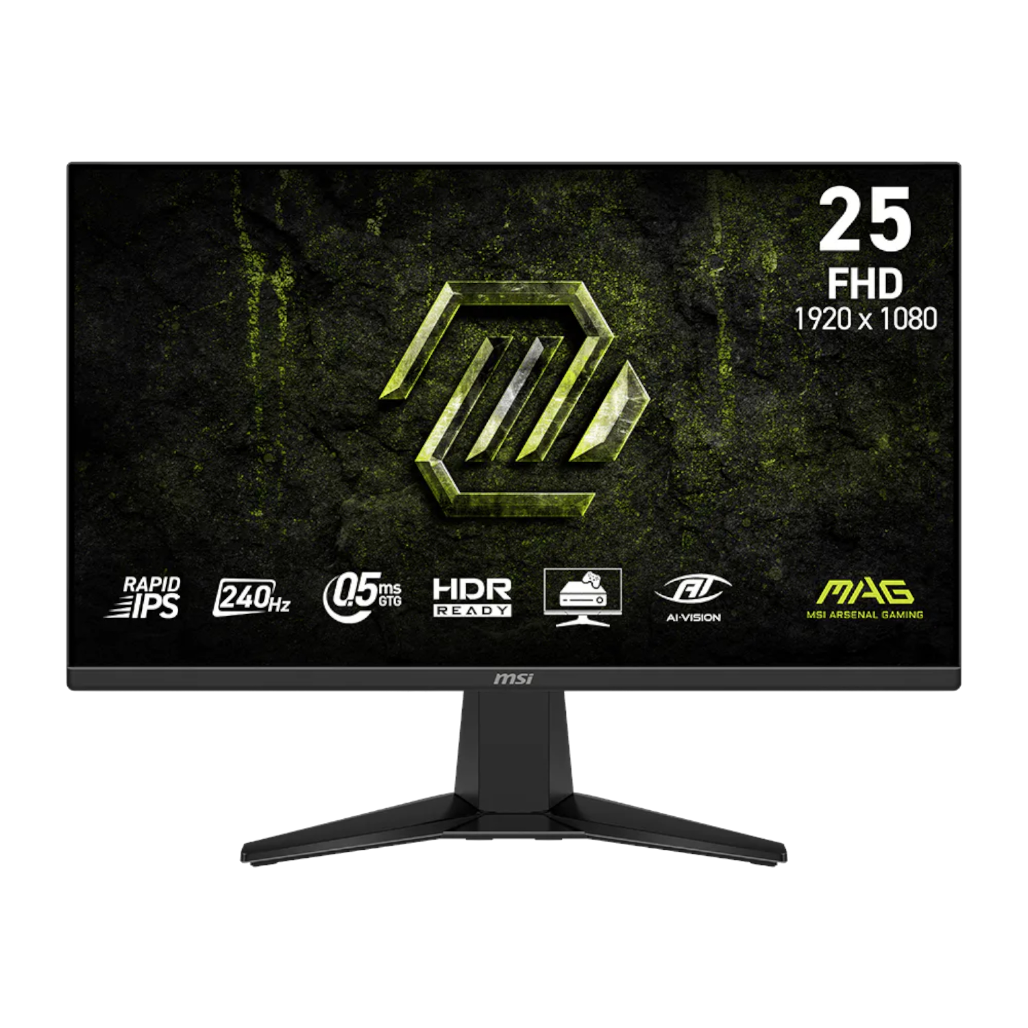 MSI MAG 255F X24 25″ FHD 240Hz IPS Gaming Monitor