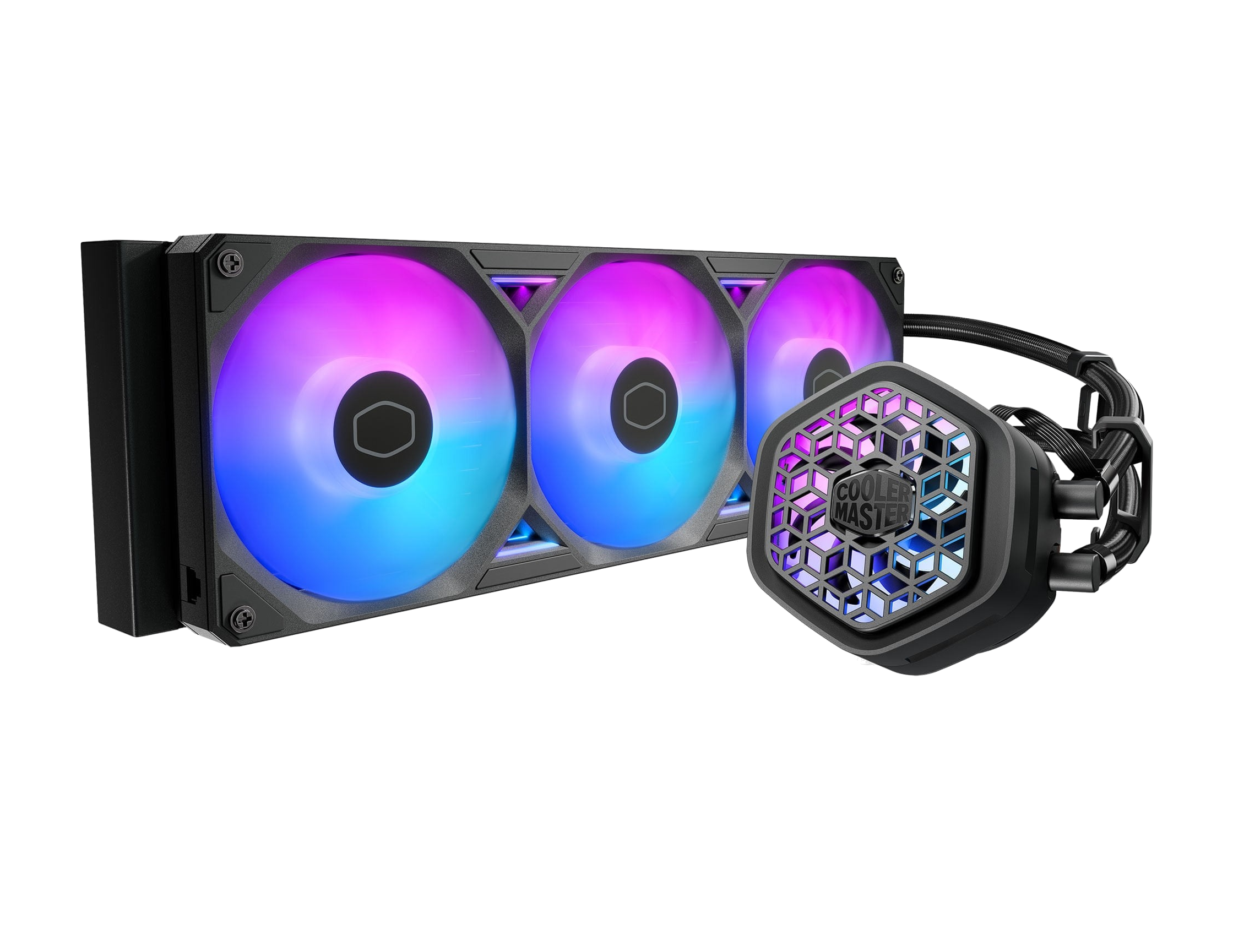 Cooler Master MasterLiquid Atmos II ; 360mm Radiator; supports Intel LGA 1851/1700 /1200 /1150 /1151 /1155 /1156; & AMD AM5 /AM4