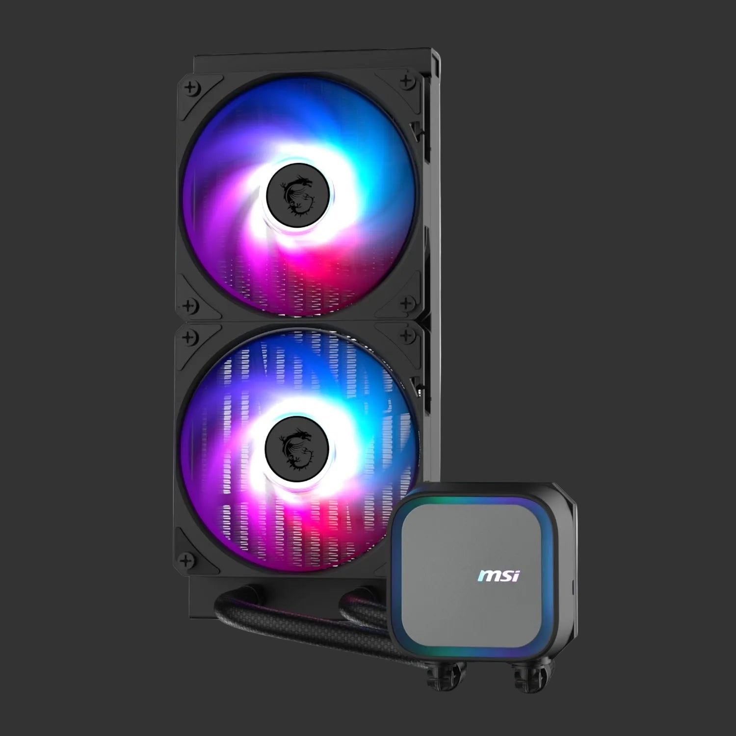 MSI MAG Coreliquid A13 240 AIO Liquid CPU Cooler - Black