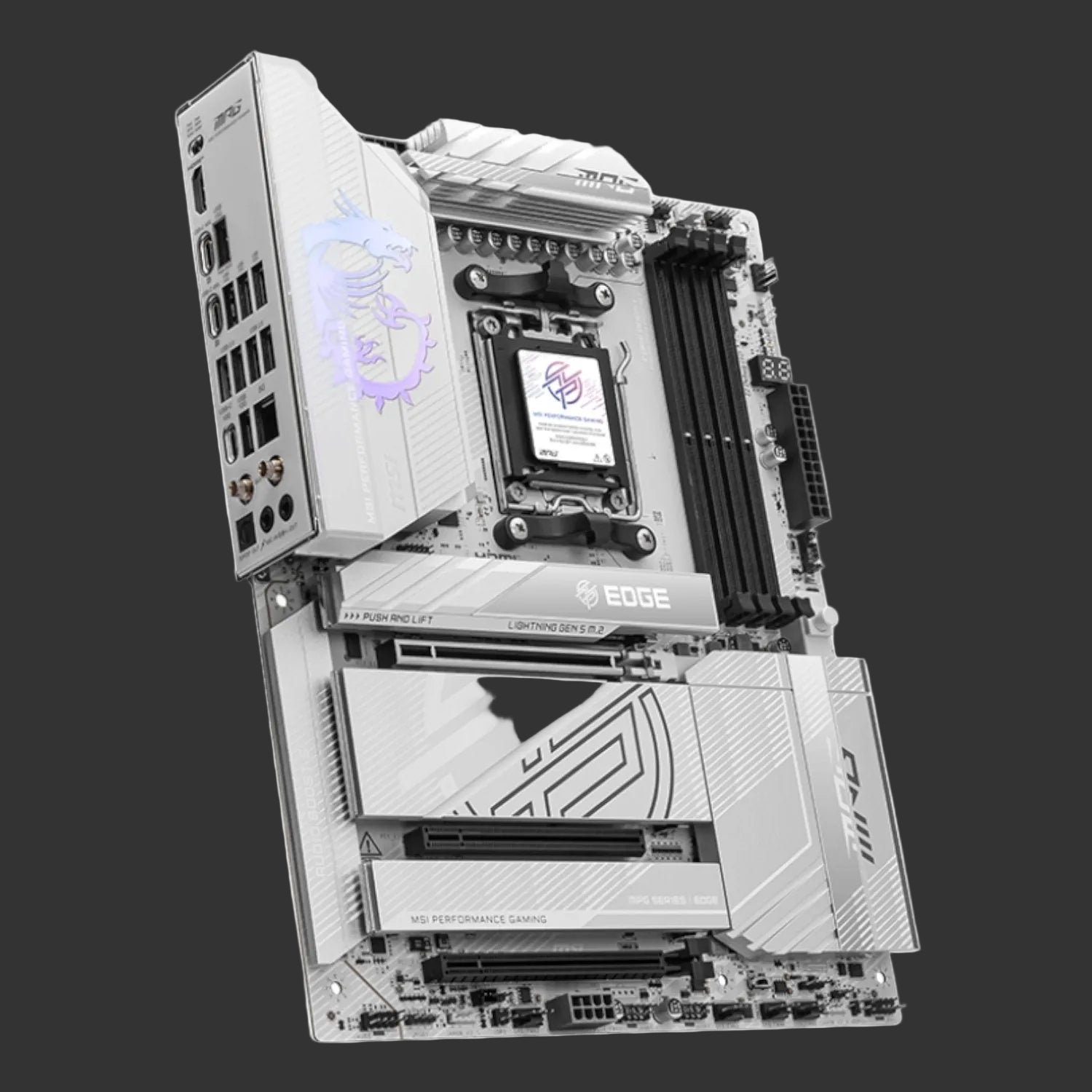 MSI MPG X870E EDGE TI WIFI AM5 ATX DDR5 Gaming Motherboard