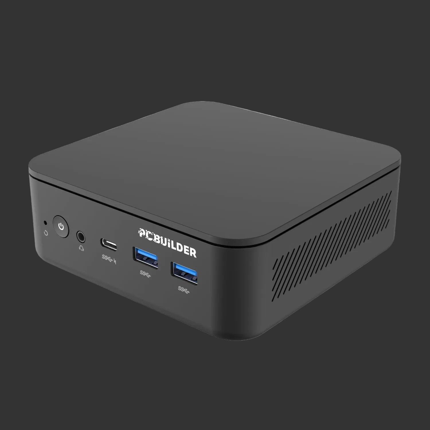 PCBuilder CUBE Intel Core 3-100U 16GB DDR5 512GB Windows 11 Pro Mini PC