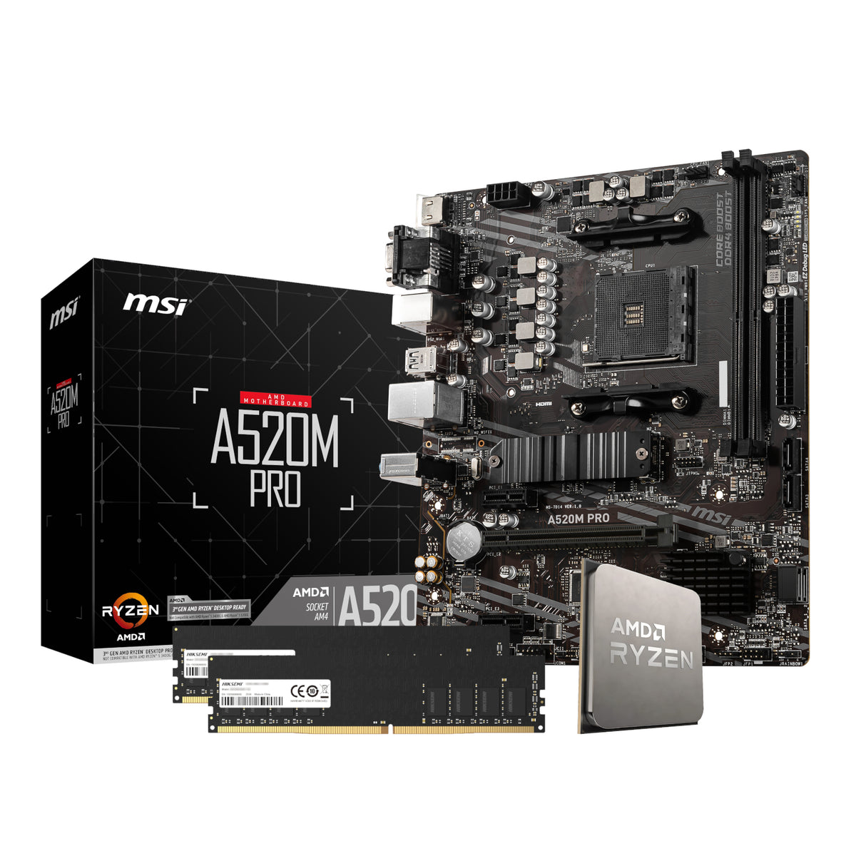 PCBuilder AMD Ryzen 3 3200G LEVEL UP Core Upgrade Kit
