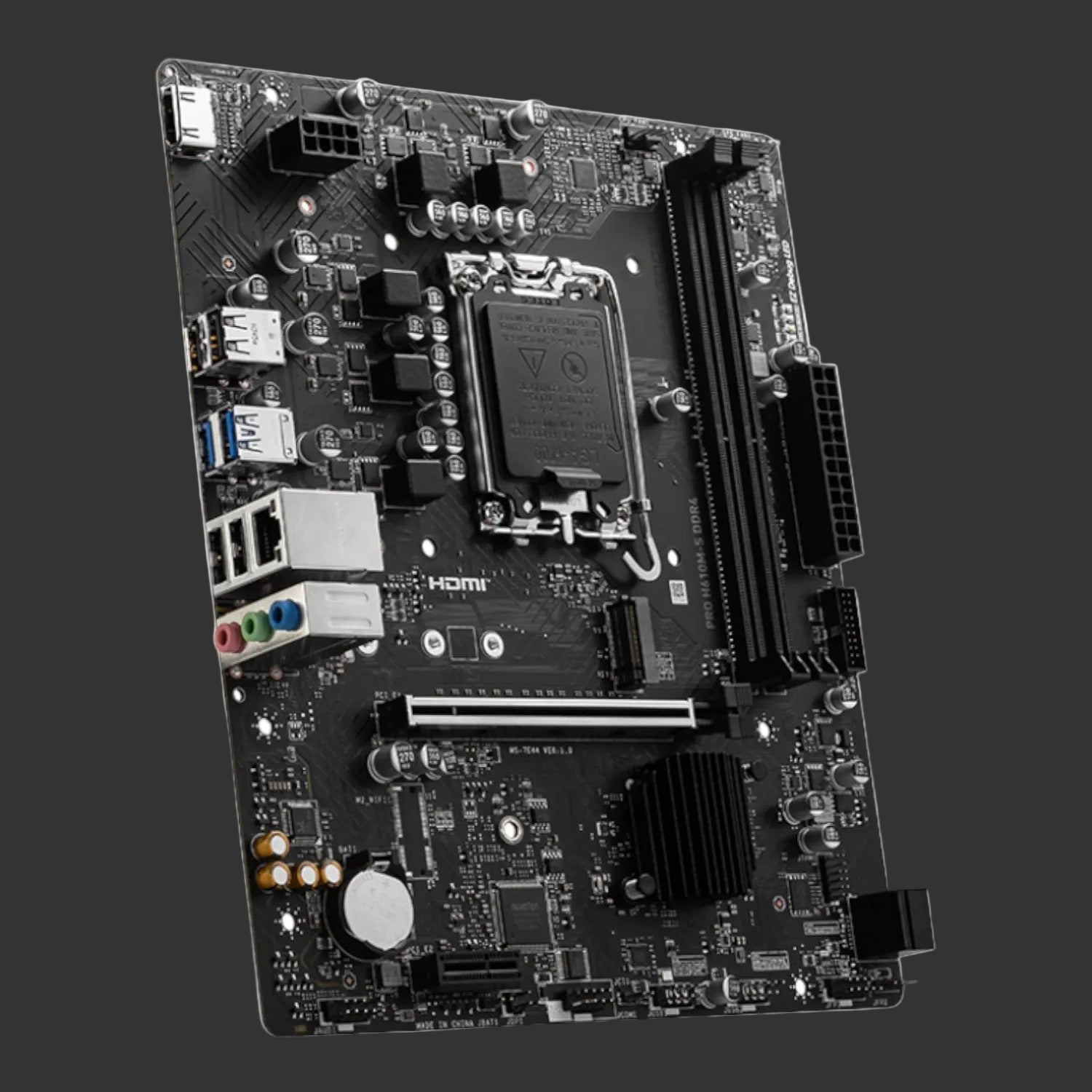 MSI H610M-S PRO LGA1700 M-ATX DDR4 Motherboard