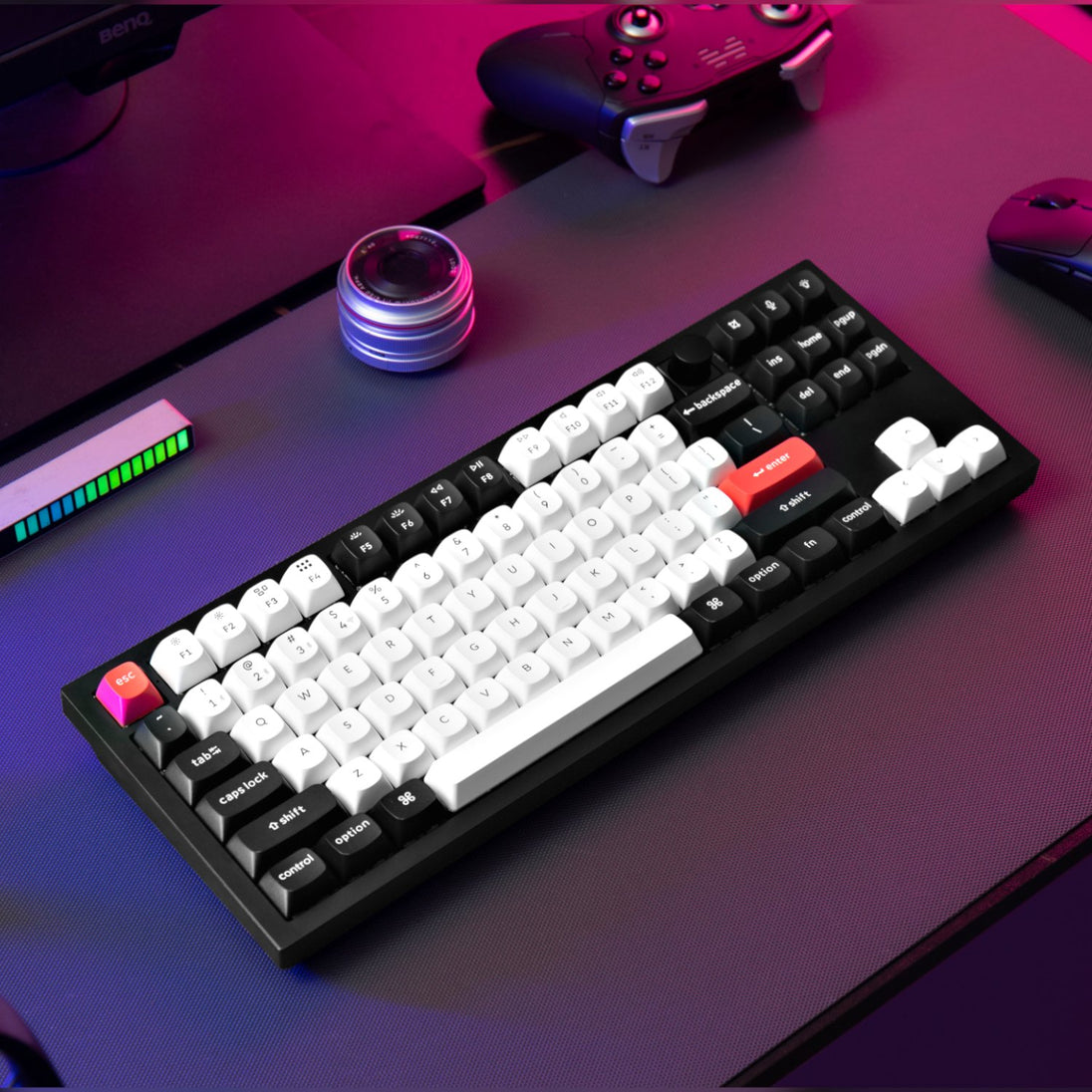 Keychron Q3 HE QMK 80% Wireless Custom Mechanical Keyboard (Nebula Swi