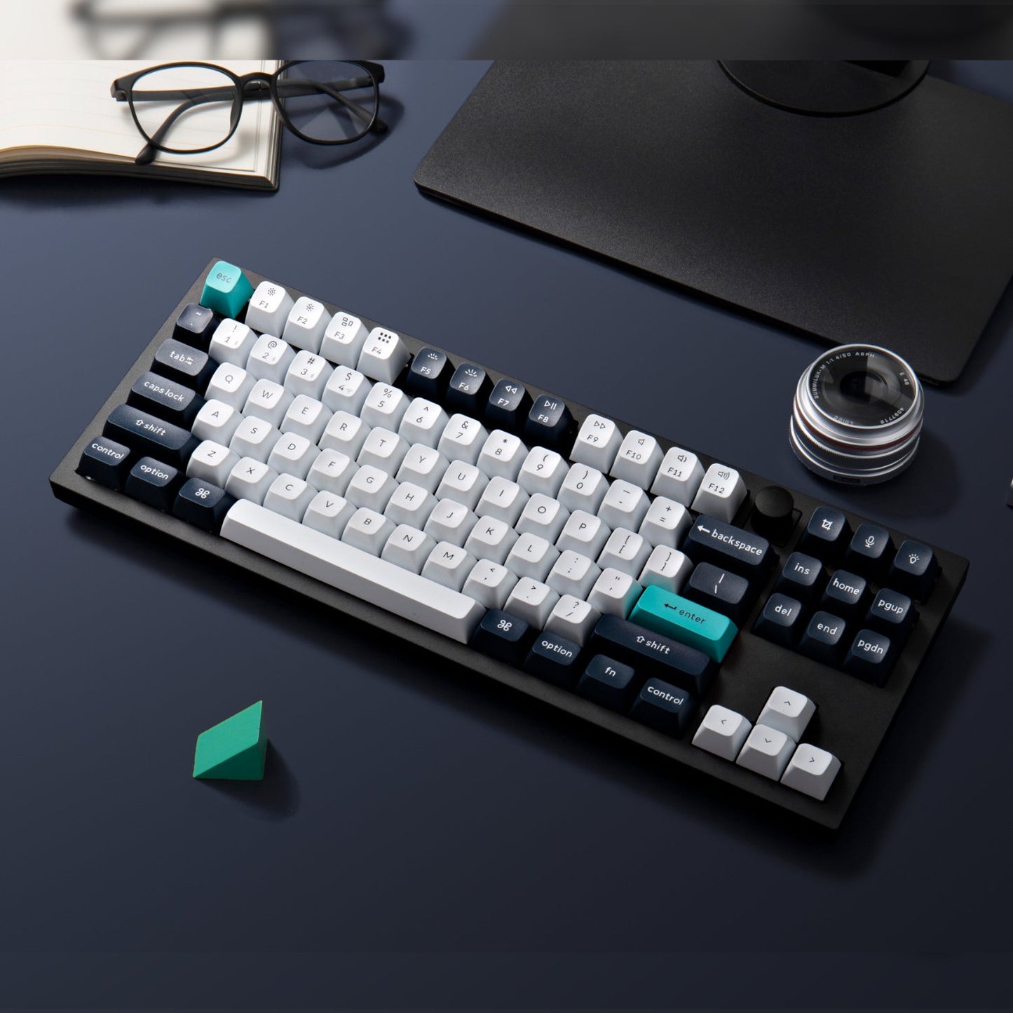 Keychron Q3 Max QMK/VIA 80% Wireless Custom Mechanical Keyboard (Banana Switch) - Carbon Black