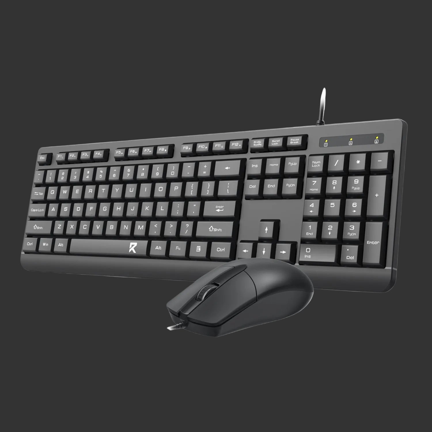 Redragon BS-7543 Wired Keyboard and Mouse Combo - Black