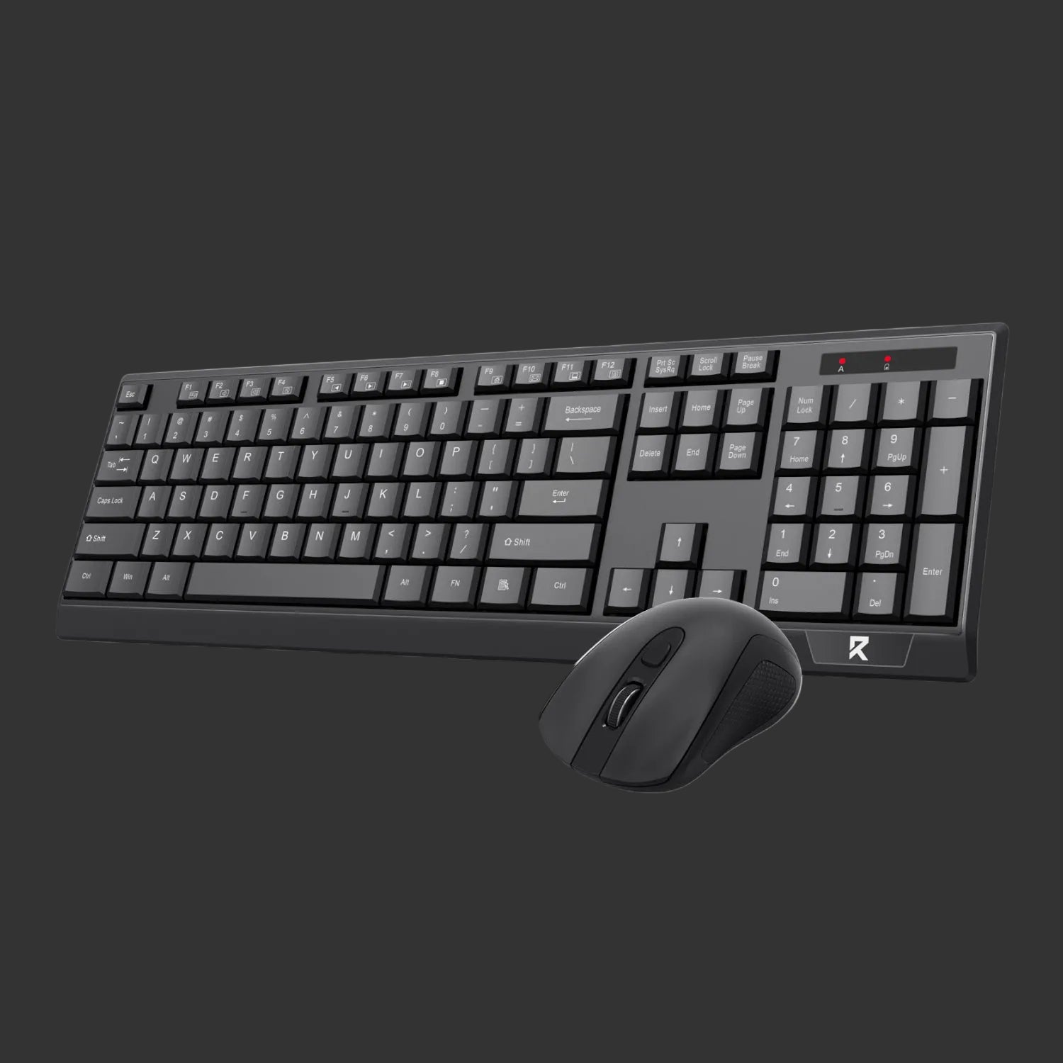 Redragon BS-8343A Wireless Keyboard and Mouse Combo - Black