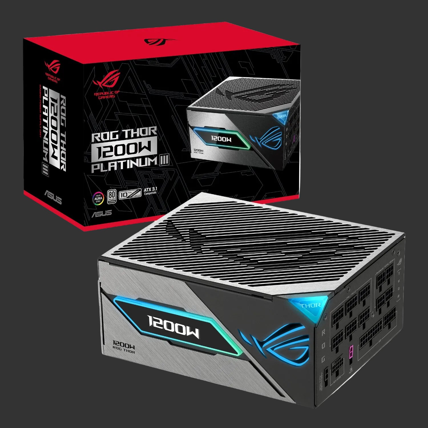 Asus ROG Thor 1200W 80 PLUS Platinum III ATX Modular Power Supply