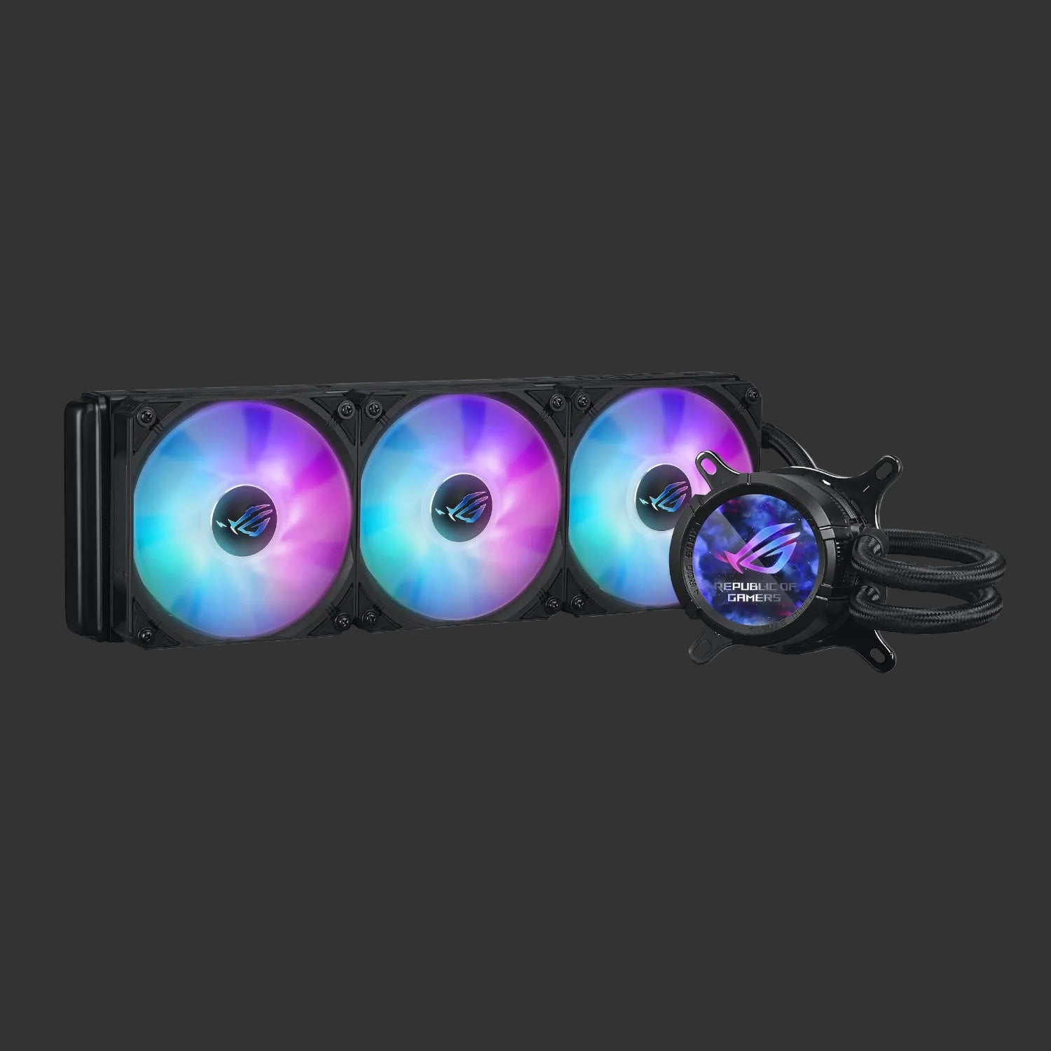 Asus ROG STRIX LC III 360 ARGB LCD All-in-one CPU Liquid Cooler - Black