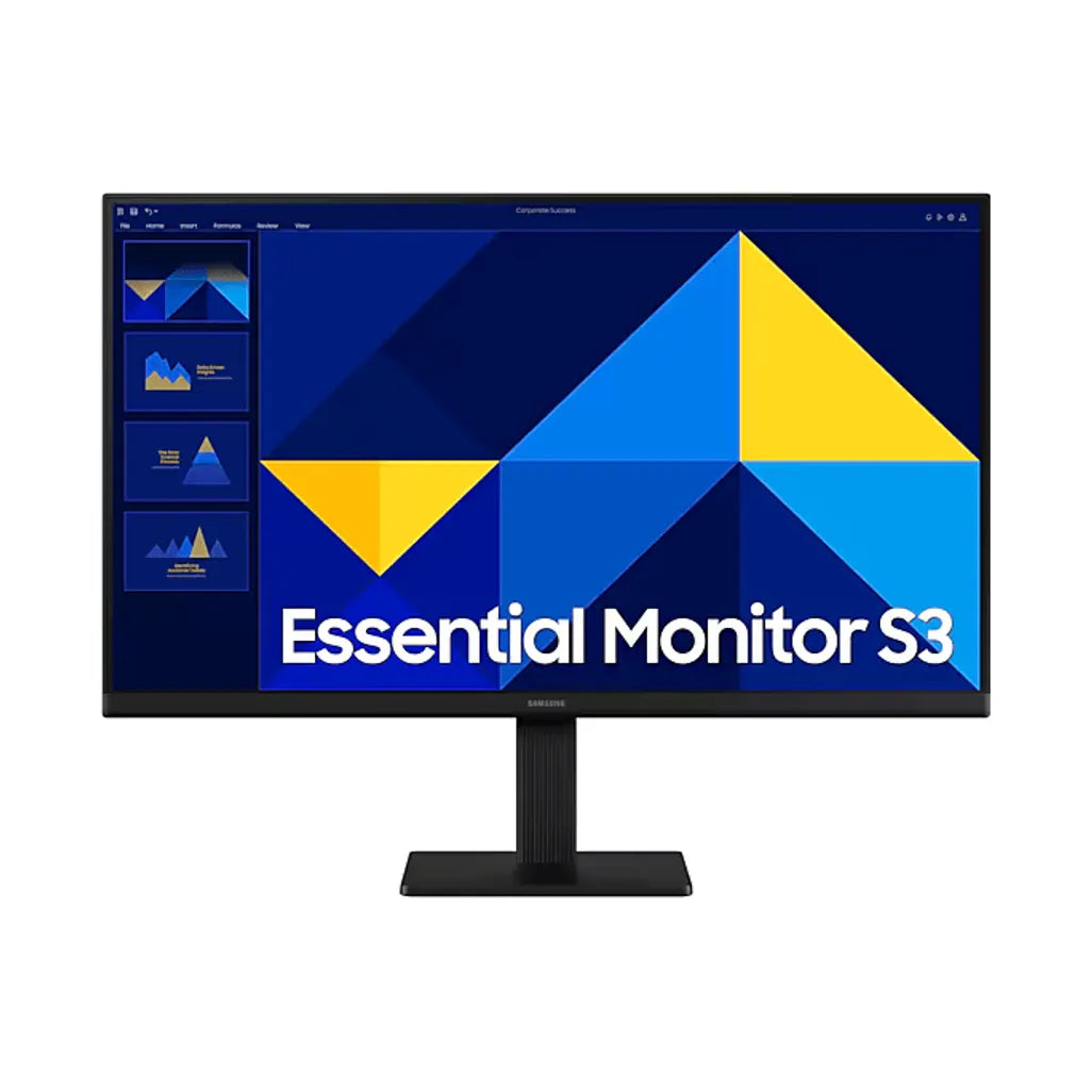 SAMSUNG LS24D300GA 24'' FHD IPS Borderless Monitor; 1920x1080; 100Hz; 5GTG ms; 178/ 178 Viewing Angle; 1xD Sub ;1x HDMI ; 16.7M