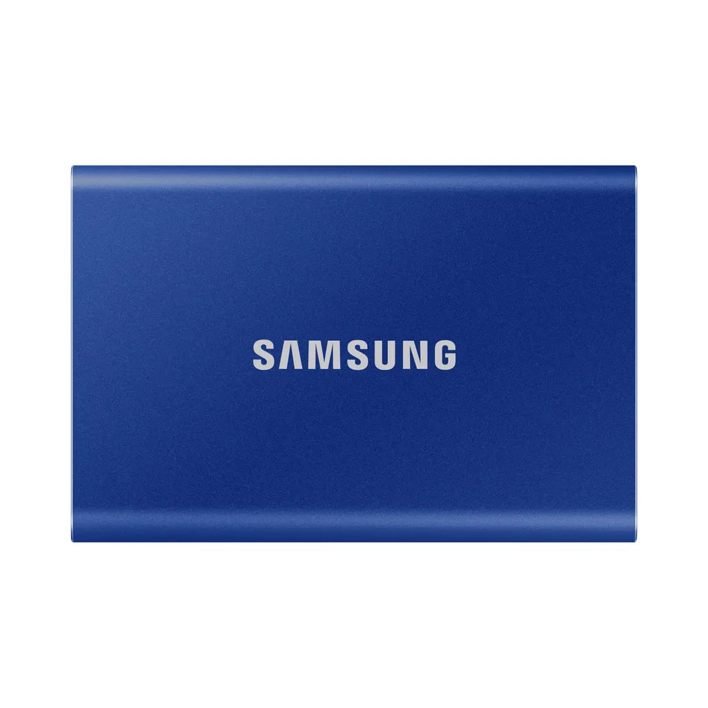 Samsung MU-PC2T0H T7  Portable SSD 2 TB; Transfer speed up to 1050 MB/s; USB 3.2 (Gen2; 10Gbps) backwards compatible; AES 256-bi