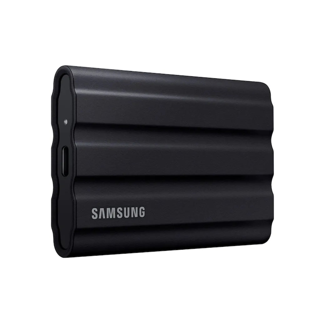 Samsung MU-PE4T0S T7  Shield Portable SSD 4 TB; Transfer speed up to 1050 MB/s; USB 3.2 (Gen2; 10Gbps) backwards compatible; AES