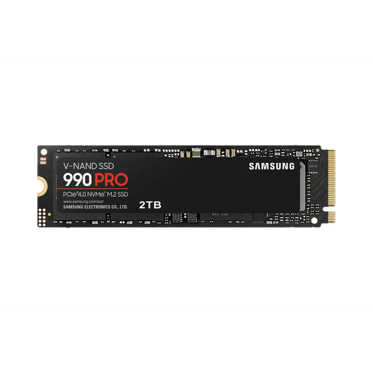 SAMSUNG MZ-V9P2T0BW 990 PRO 2 TB NVMe SSD - Read Speed up to 7450 MB/s; Write Speed to up 6900 MB/s; Random Read up to 1400000 I