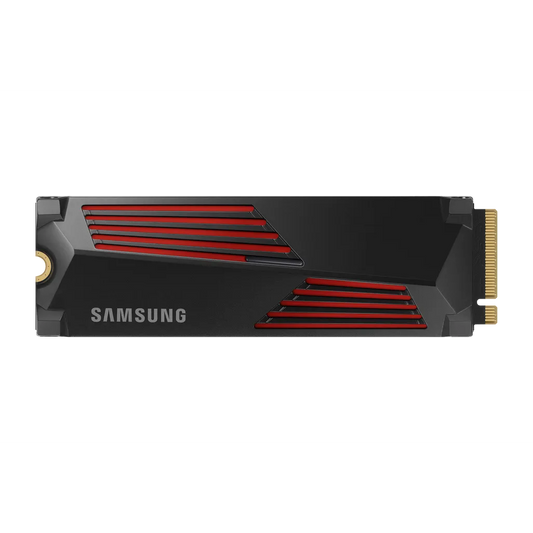 SAMSUNG MZ-V9P4T0CW 990 PRO 4 TB NVMe SSD W/Heatsink - Read Speed up to 7450 MB/s; Write Speed to up 6900 MB/s; Random Read up t