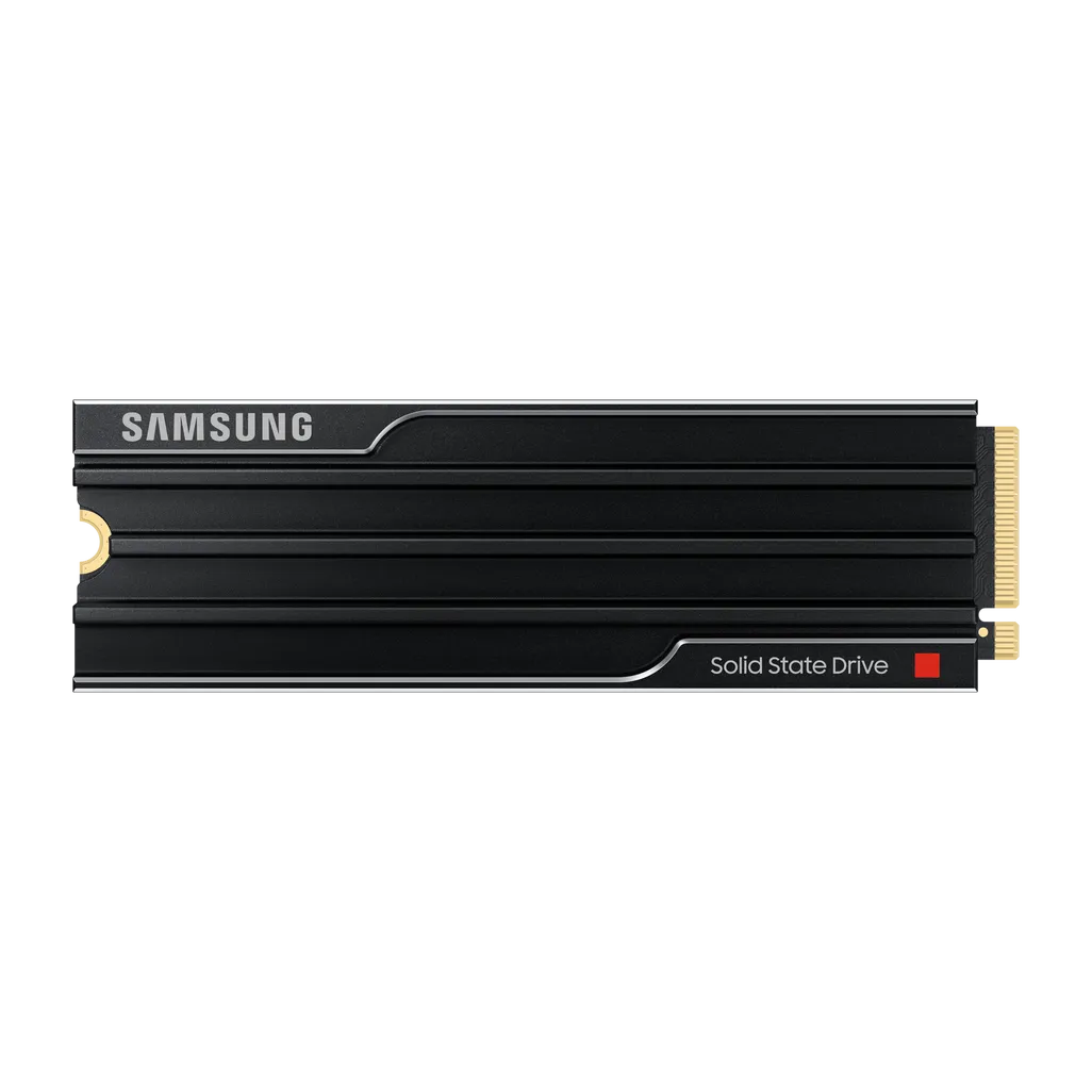 SAMSUNG MZ-VAP2T0CW 9100 PRO 2 TB NVMe SSD W/Heatsink -  Read Speed up to 14 800 MB/s; Write Speed to up 13 400 MB/s; Random Rea