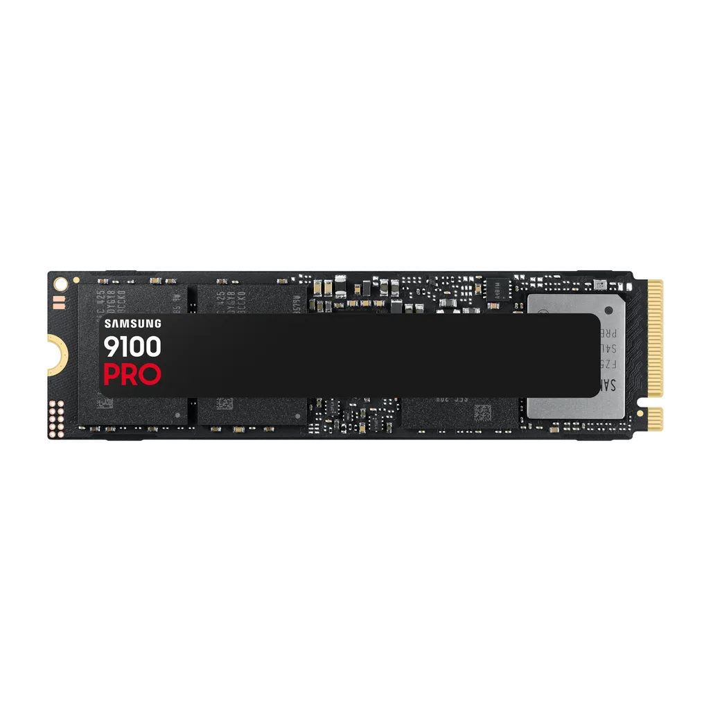 SAMSUNG MZ-VAP4T0BW 9100 PRO 4 TB NVMe SSD - Read Speed up to 14 800 MB/s; Write Speed to up 13 400 MB/s; Random Read up to 2 25