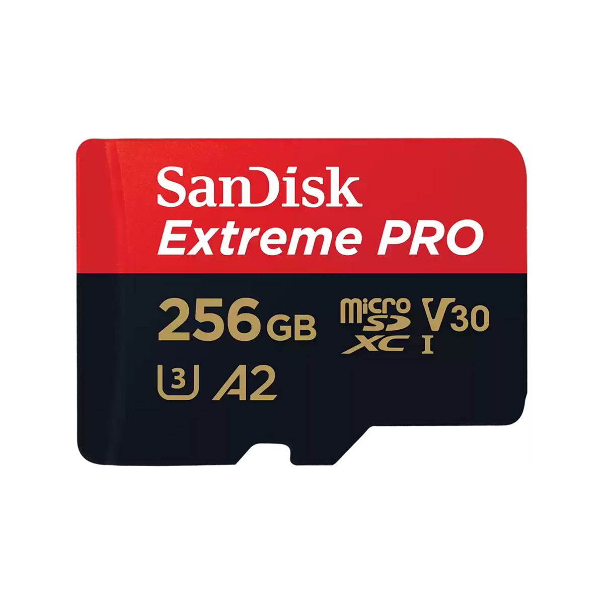 Sandisk Extreme Pro 256GB 4K Video MicroSDXC Card with Adapter