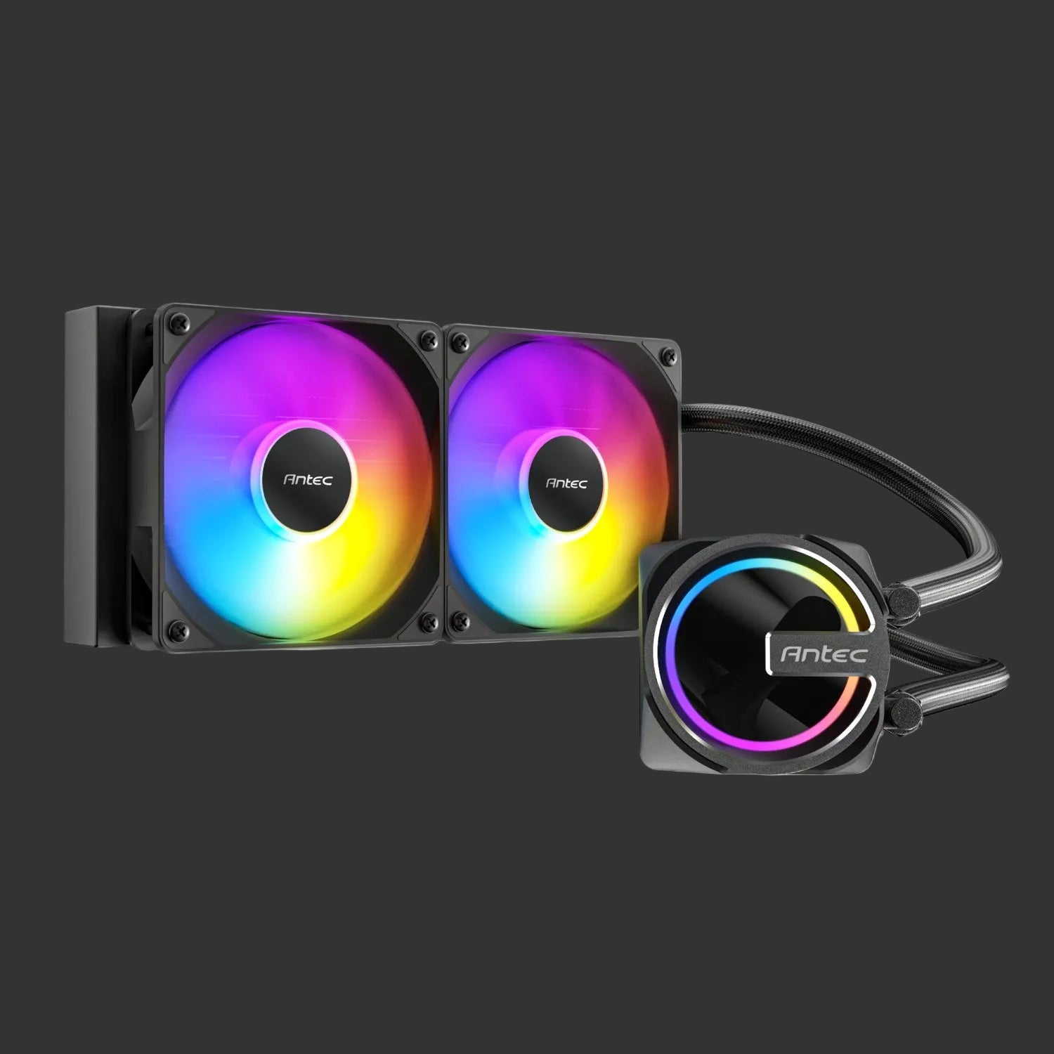 Antec Skeleton 240 ARGB CPU Liquid Cooler Black
