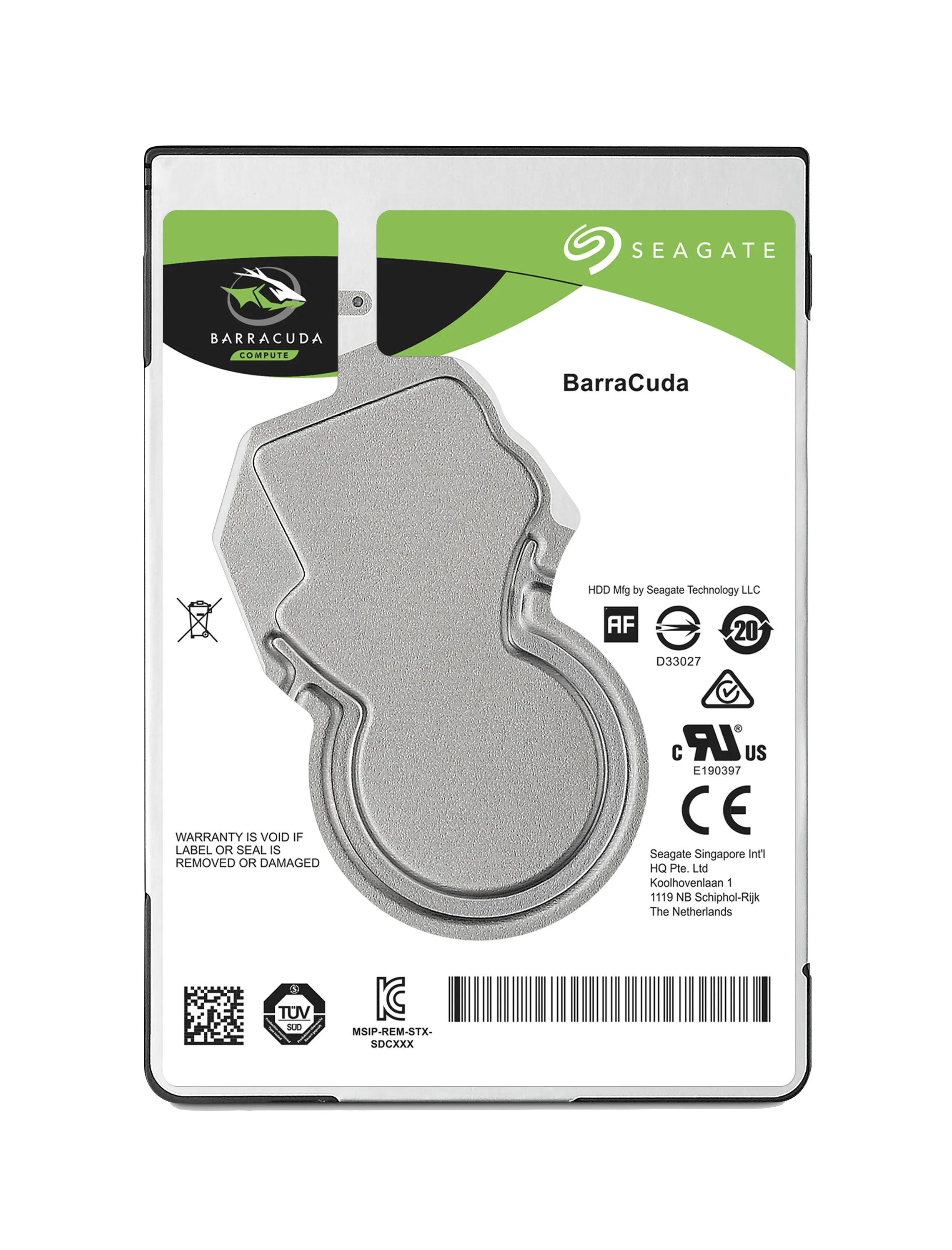 Seagate Barracuda 5TB; 2.5'' Notebook drive; SATA 6GB/s; RPM 5400; 128MB Cache 15mm