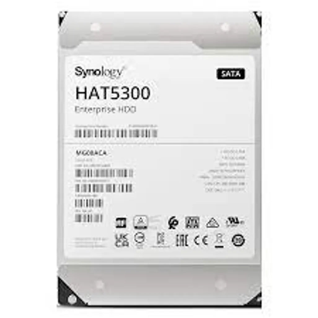 Synology 4TB HAT5300 SATA III 3.5'' Internal Enterprise HDD 5 year warranty