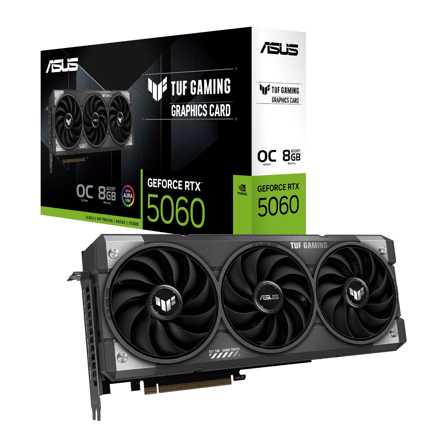 ASUS TUF Gaming GeForce RTX 5060 8GB GDDR7 OC Edition Graphics Card