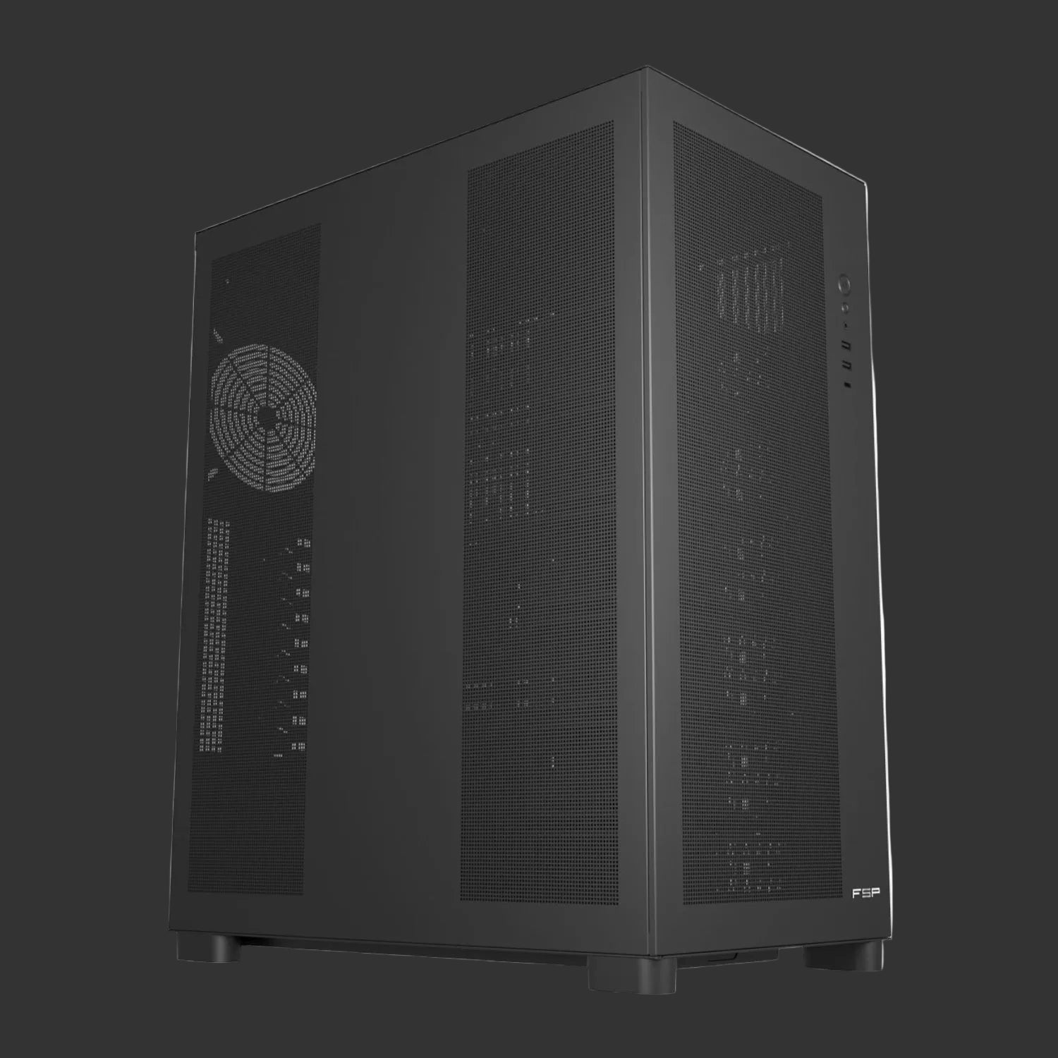 FSP U500 E-ATX Workstation Chassis - Black