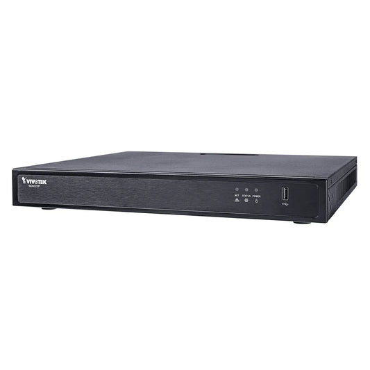 Embedded 8 channel Plug and Play NVR; H.265; 8X PoE Ports; 2X HDD Bays; Auto Setup; HDMI/VGA