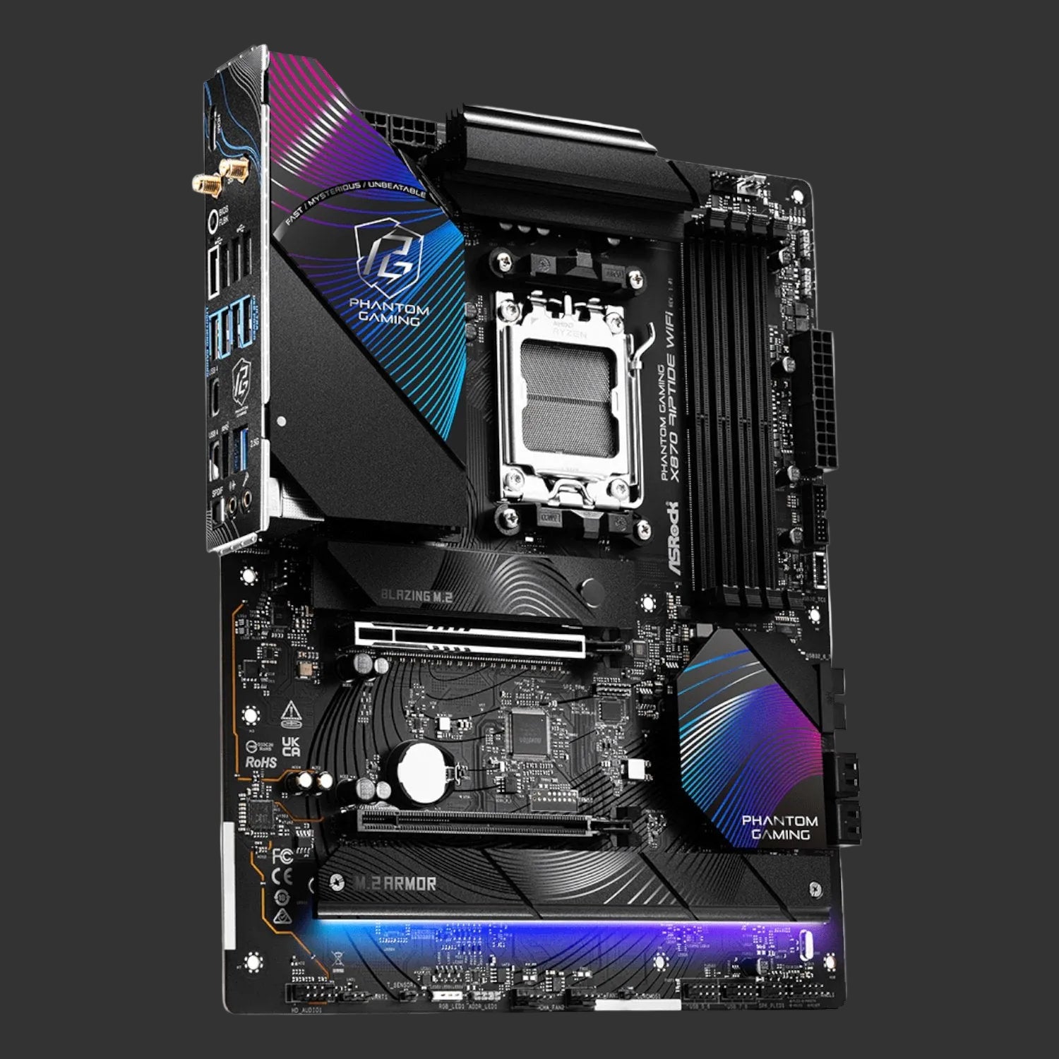 ASRock X870 Riptide AM5 Wi-Fi Phantom Gaming Motherboard