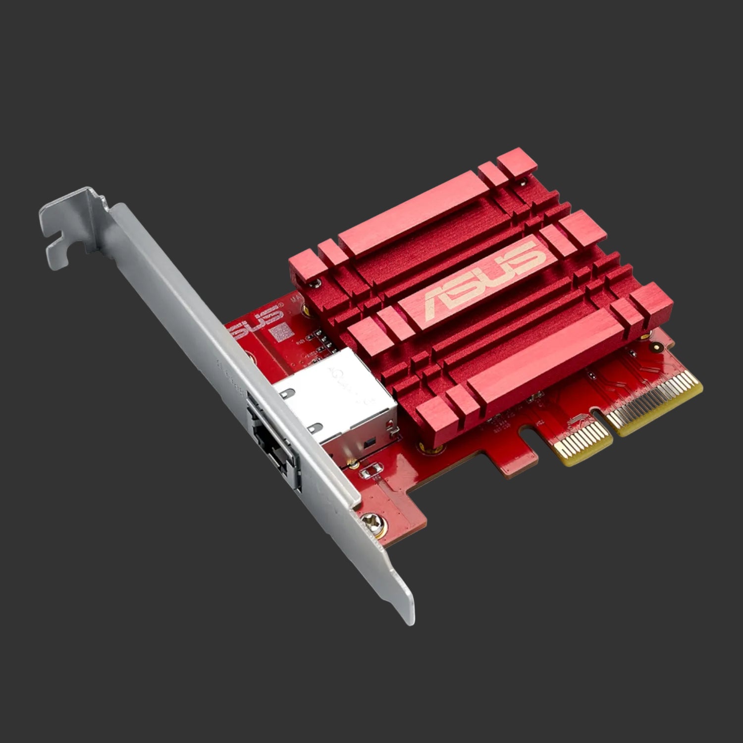 ASUS XG-C100C V3 10Gbps PCIe Network Adapter-RJ45( Red/S)