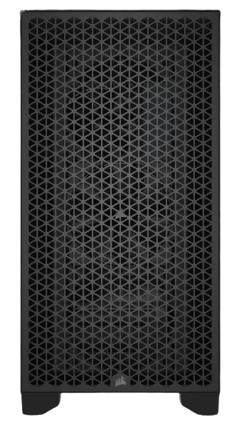 3000D AIRFLOW Black Mid-Tower PC Case; 2x 3.5'' |  2x 2.5'' Drive Bays; Up to 360mm Radiator compatible; 2x 120mm fan incl