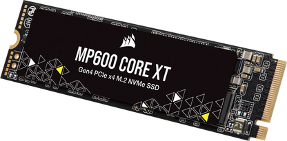 Corsair MP600 CORE XT 1TB NVMe PCIe M.2 SSD; Read Up To 5900MB/s; Write up to 5000MB/s.