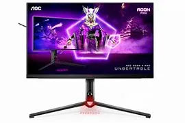 AOC AG324UX AGON Gaming Monitor|32 inch|4K UHD|144hz|1ms|HDMI 2.1 DP|VESA|Flicker Free;|Low Blue Mode| FreeSync Premium