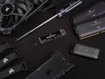 Corsair MP600 CORE XT 4TB NVMe PCIe M.2 SSD; Read Up To 5000MB/s; Write up to 4400MB/s