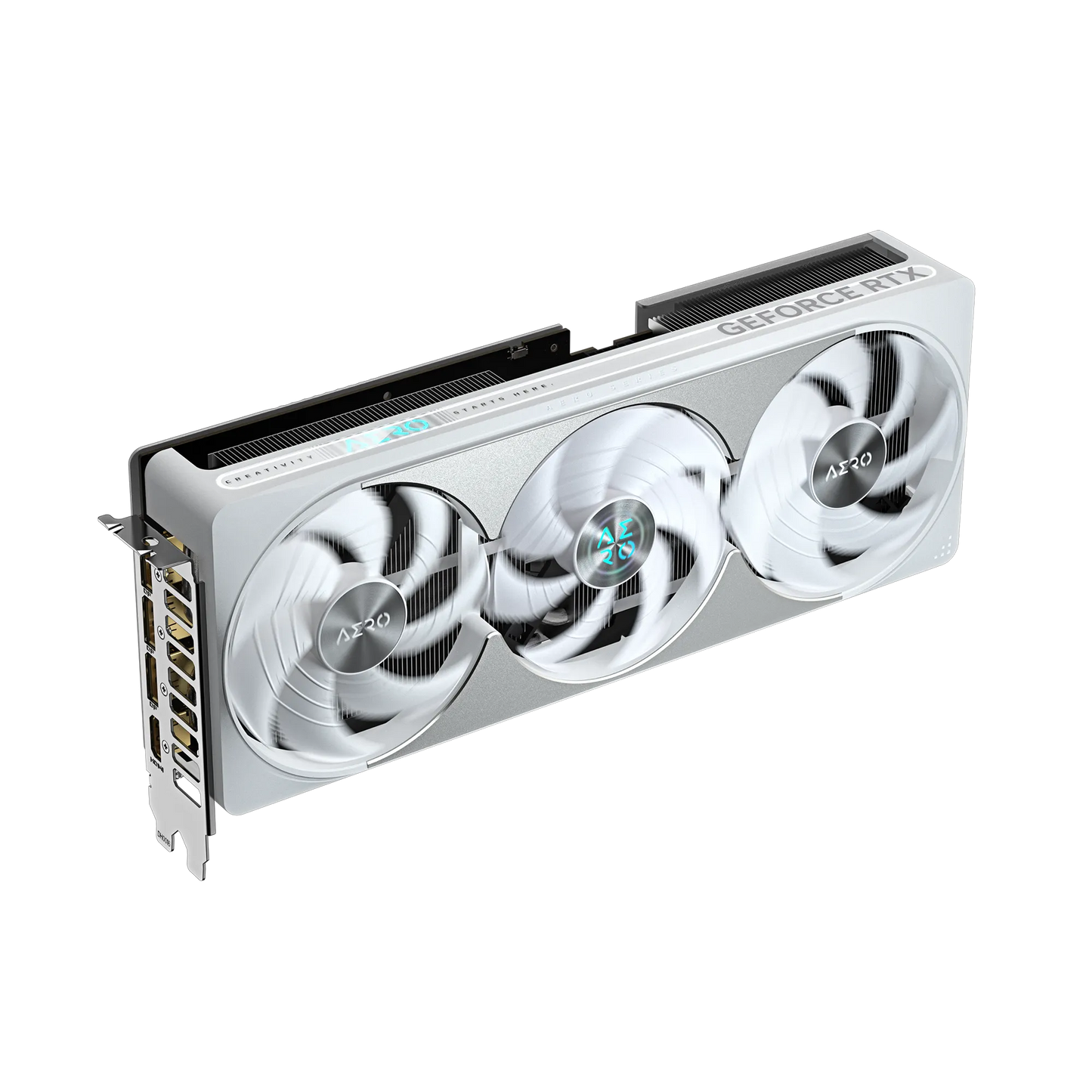 GIGABYTE nVidia GeForce RTX 5080 AERO OC  - 16GB GDDR7; 256-Bit Memory Bus; 1x HDMI; 3x DisplayPort; Min 850W PSU. .