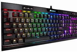 Corsair K70 RGB TKL Optical-Mechanical Gaming Keyboard; Backlit RGB LED; CORSAIR OPX Keyswitches; Black