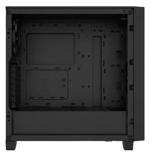 3000D AIRFLOW Black Mid-Tower PC Case; 2x 3.5'' |  2x 2.5'' Drive Bays; Up to 360mm Radiator compatible; 2x 120mm fan incl