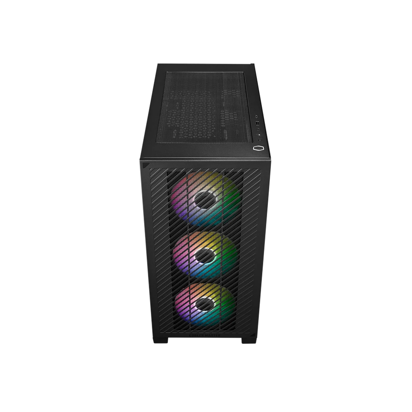 Cooler Master Masterbox Elite 301 Mirco-ATX Airflow PC case pre-installed 3x 120mm ARGB fans