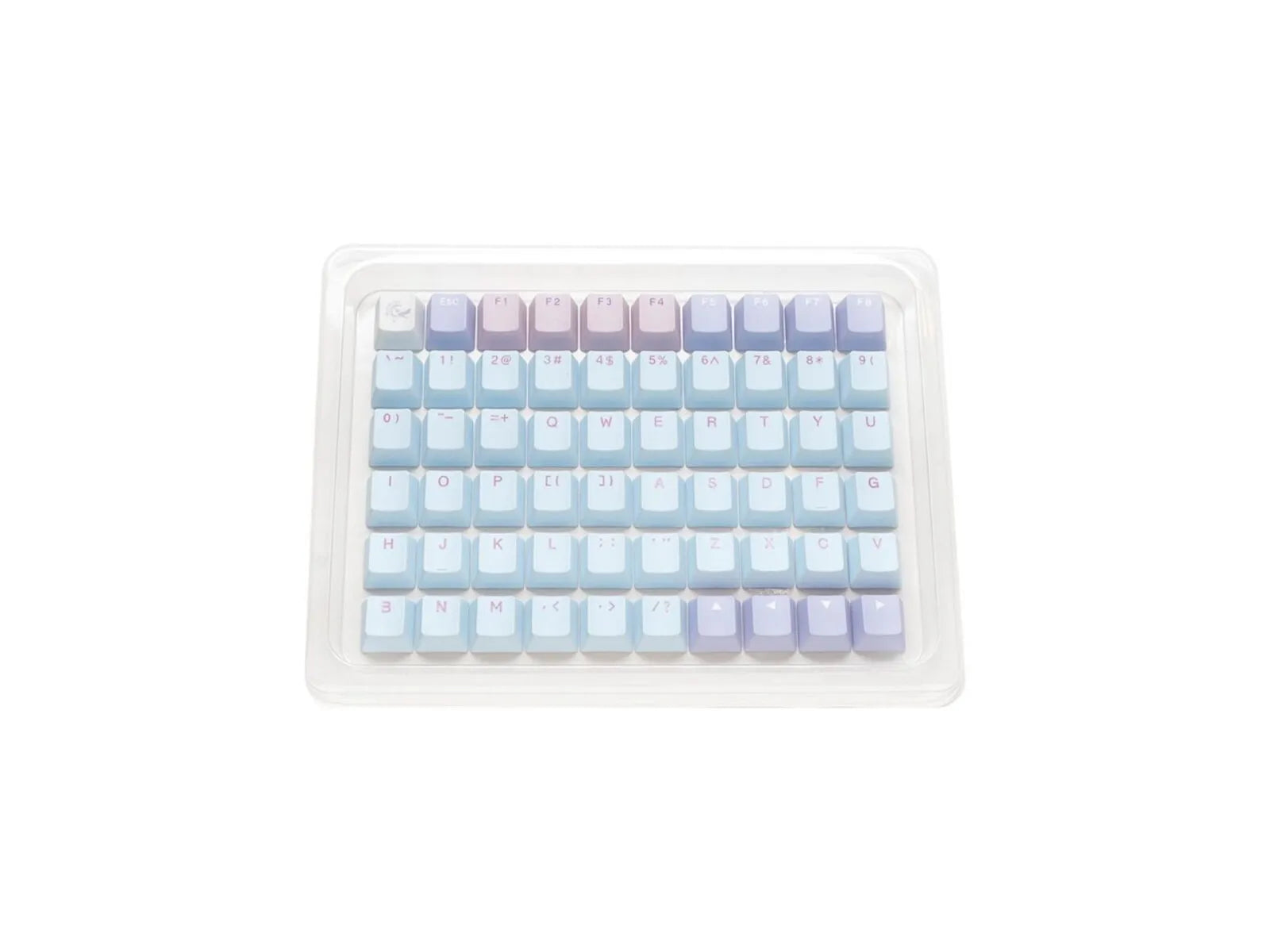 Ducky Keycap 132 Key Macaron - OEM Profile.