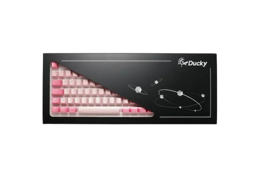 Ducky Keycap Gossamer Pink PBT Double-shot