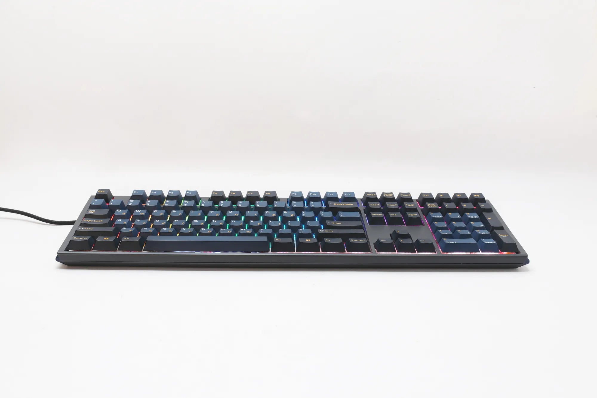 Ducky Keyboard One 3 Pro 100% Mechanical Keyboard; RGB; PBT Tripple Shot Keycaps - Cherry MX2A Red .