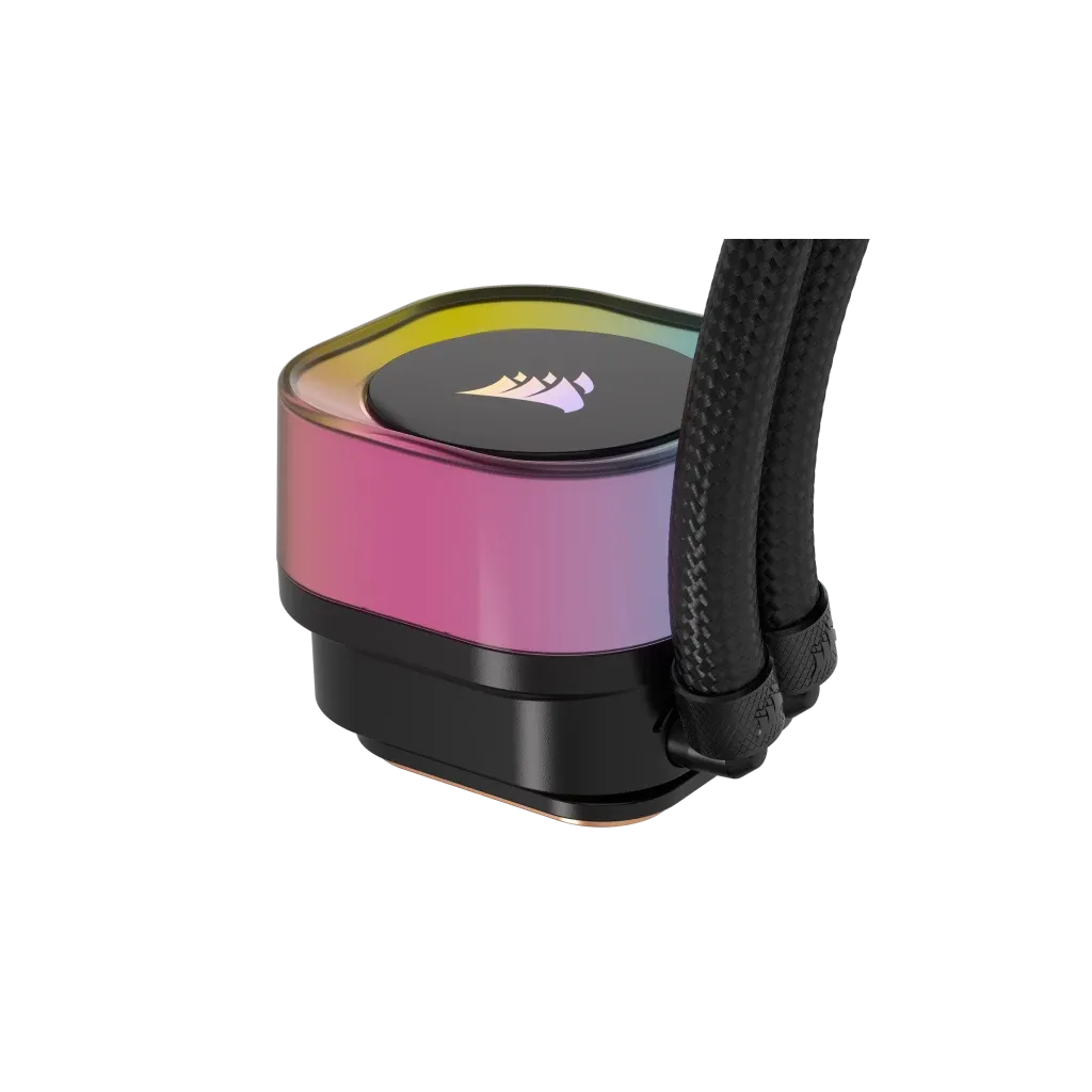 Corsair iCUE LINK H115i RGB Liquid CPU Cooler - QX140 RGB Fans - 280mm Radiator - Fits Intel® LGA 1700; AMD® AM5 - Hub included