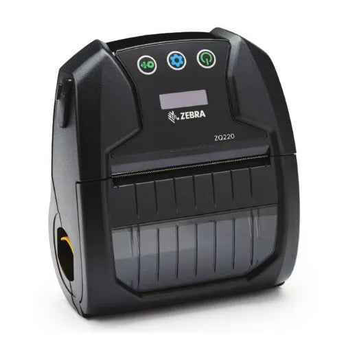 Zebra ZQ220 Plus; 80mm mobile printer; receipt & label; BT5.0; NFC; CPCL & ESC-POS; USB cable and charging; Belt clip; English/L