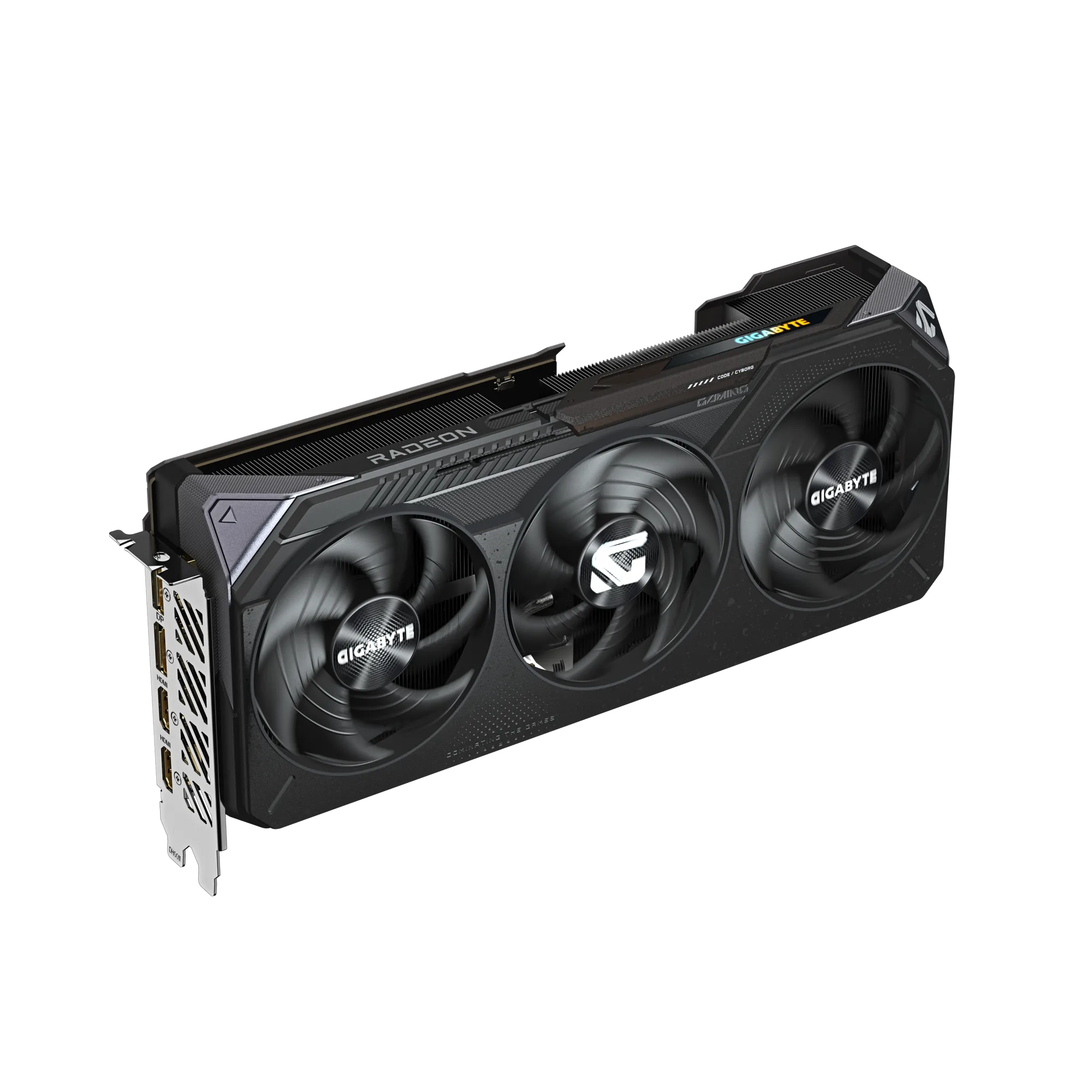 GIGABYTE AMD Radeon RX9070XT Gaming OC - 16GB; 256-Bit Memory Bus; 2x HDMI; 2x DisplayPort. Min 850W PSU.